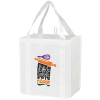 12" x 13" plant based grocery tote.... from ASI 35290 American Ad Bag Co