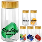 Bamboo Pattern 18 oz. Recycled Bottle with Floating Infuser