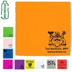 6" X 6" 100% Microfiber Recycled RPET Polyester Cleaning Clo