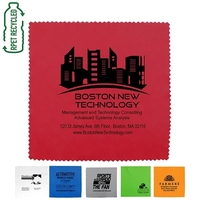 8" X 8" 100% Microfiber Recycled RPET Polyester Cleaning Clo