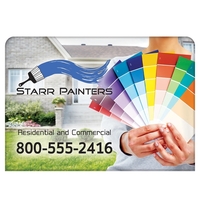 8' Table Top aluminum hardware large stretch polyester replacement banner......