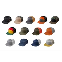 Cotton Twill Front, Structured 7 Panel Crown, Mesh Back Panels, Mid/High......