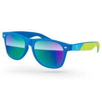 Retro Mirror Sunglasses w/ full-color imprints