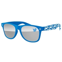 Retro Mirror Sunglasses w/ 1-color imprint