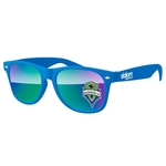 Retro Mirror Sunglasses w/ 1-color imprint