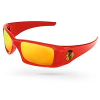 Wrap Mirror Sunglasses w/ full-color imprint