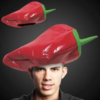 Novelty chili pepper shaped hat.... from ASI 42016 Brighter Promotions Inc