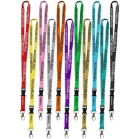 36" x 3/4" dye sublimated lanyard with buckle release.... from ASI 39552 BEL...
