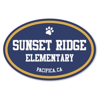 6" x 4" oval shaped car magnet with four color process... from ASI 68507 The...