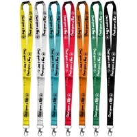 36" x 3/4" polyester dye sublimated lanyard with safety breakaway.... from...
