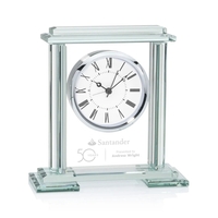 Honor years of steadfast commitment with our Jade Crystal Cranston Clock,......