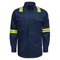 Bulwark Nomex® Comfort Enhanced-Vis Woven Long Sleeve Shirt... from ASI 84358...