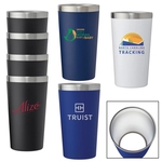 Limerick Double Walled Vacuum Insulated Stackable Pint Glass