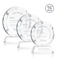 The Gibralter takes the classic crystal award and adds a contemporary... from...