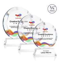 The Gibralter takes the classic crystal award and adds a contemporary... from...