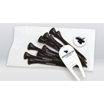 Bag of 10 Tees, 1 Marker And 1 Divot Fixer