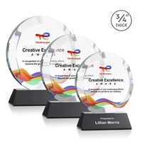 The Gibralter takes the classic crystal award and adds a contemporary... from...