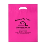 Die Cut Fold-Over Reinforced Plastic Bag - Flexo Ink