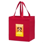 Recycled Cotton Canvas Grocery Bag - Full Color