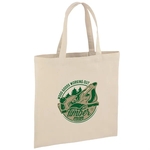 Recycled Cotton Canvas Tote Bag 15x15 - Screen Print