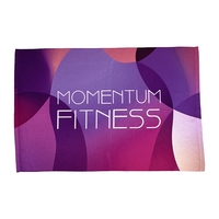 Full Color Waffle Weave Towel