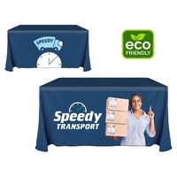4' Recycled Knit Polyester Custom Throw Style Table Cover... from ASI 80228...