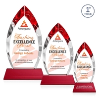 Marinello VividPrint™ Award on Base - Red