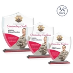 Scudo Shield VividPrint™ Award - Rosewood