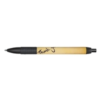 Plastic ballpoint pen with "Thank You" full color barrel graphics and... from...