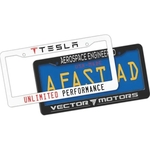 USA License Plate Frame - Deluxe