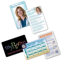USA Calendar 3 3/8" x 2 1/8" vinyl cards for medical,... from ASI 90859 Tempo...