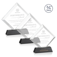 The Belaire Starfire Crystal Award in 0.75” thick is an eye-catching... from...