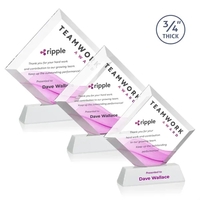 The Belaire Starfire Crystal Award in 0.75” thick is an eye-catching... from...