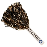 Spirit Stick Poms with Metallic Streamers