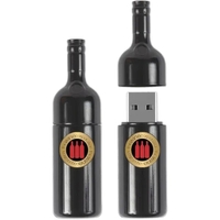Wine bottle shaped USB flash drive.... from ASI 90859 Tempo Industries Inc