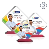 Toulon VividPrint™ Award - Red... from ASI 84592 St Regis Group / St Regis