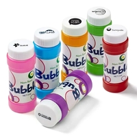 2 oz. bottle of bubbles with an imprint on the cap.... from ASI 63549 Jornik...