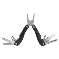 4" Black 13 Function Multi Tool with Nylon Sheath