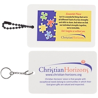 foam key chain for up to 3 keys.... from ASI 54886 Foamworx / FoamWorx