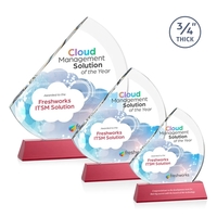 Nantucket VividPrint™ Award on Newhaven - Red