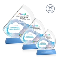 Nantucket VividPrint™ Award on Newhaven - Sky Blue