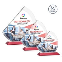 Nantucket VividPrint™ Award - Red