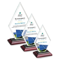 The Tuscany VividPrint™ Award features a beautiful Starfire Crystal in a......