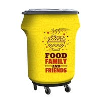 Trash Barrel Covers in 10, 20, 32, 44 & 55 gallon... from ASI 49891 Discount...