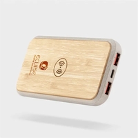 A sleek and stylish fast charging power bank made from wheat... from ASI...