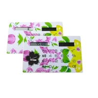 Solar cell powered credit card size full function calculator - Ready... from...