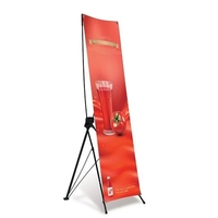 X-Frame Banner Display, Low cost, lightweight aluminum frame, full color...