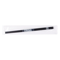Black Plastic Chopsticks in Cello Wrapper 10 3/4"... from ASI 44900 NC Custom...