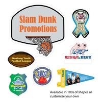 6" square inch badge with standard safety pin backing.... from ASI 68207 MAC...