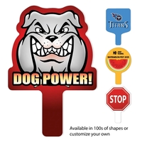 Recyclable plastic hand fan that measures 8".... from ASI 68207 MAC...